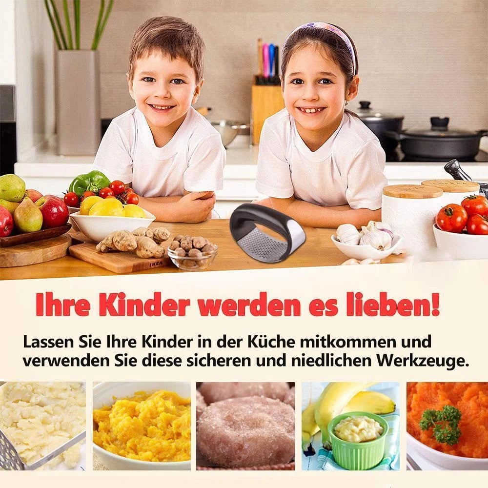 🔥Premium Stainless Steel Garlic Press