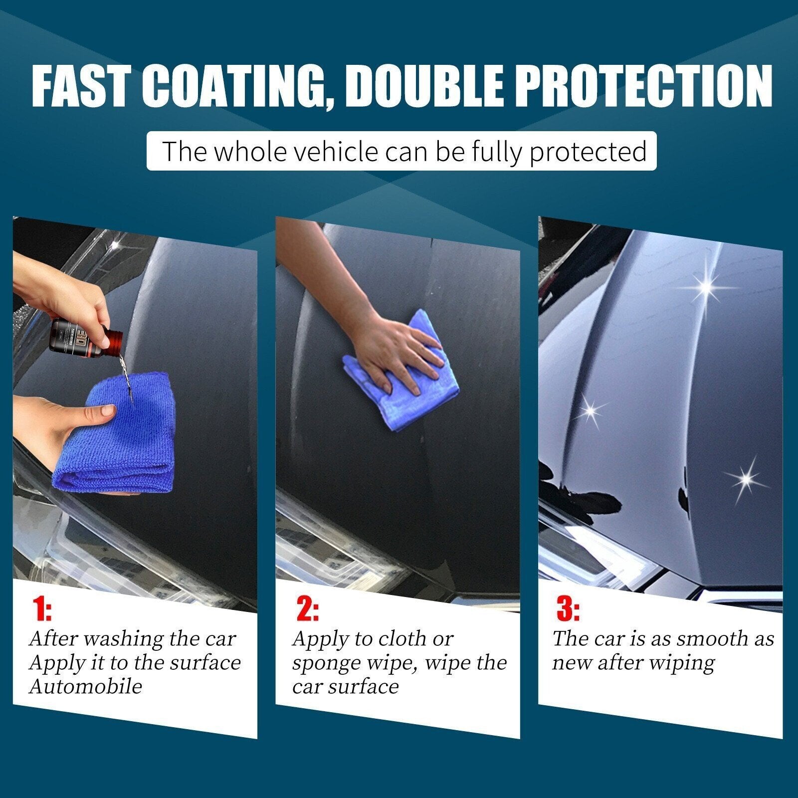 🔥9H NANO Car Plastic Plating Refurbishing Agent