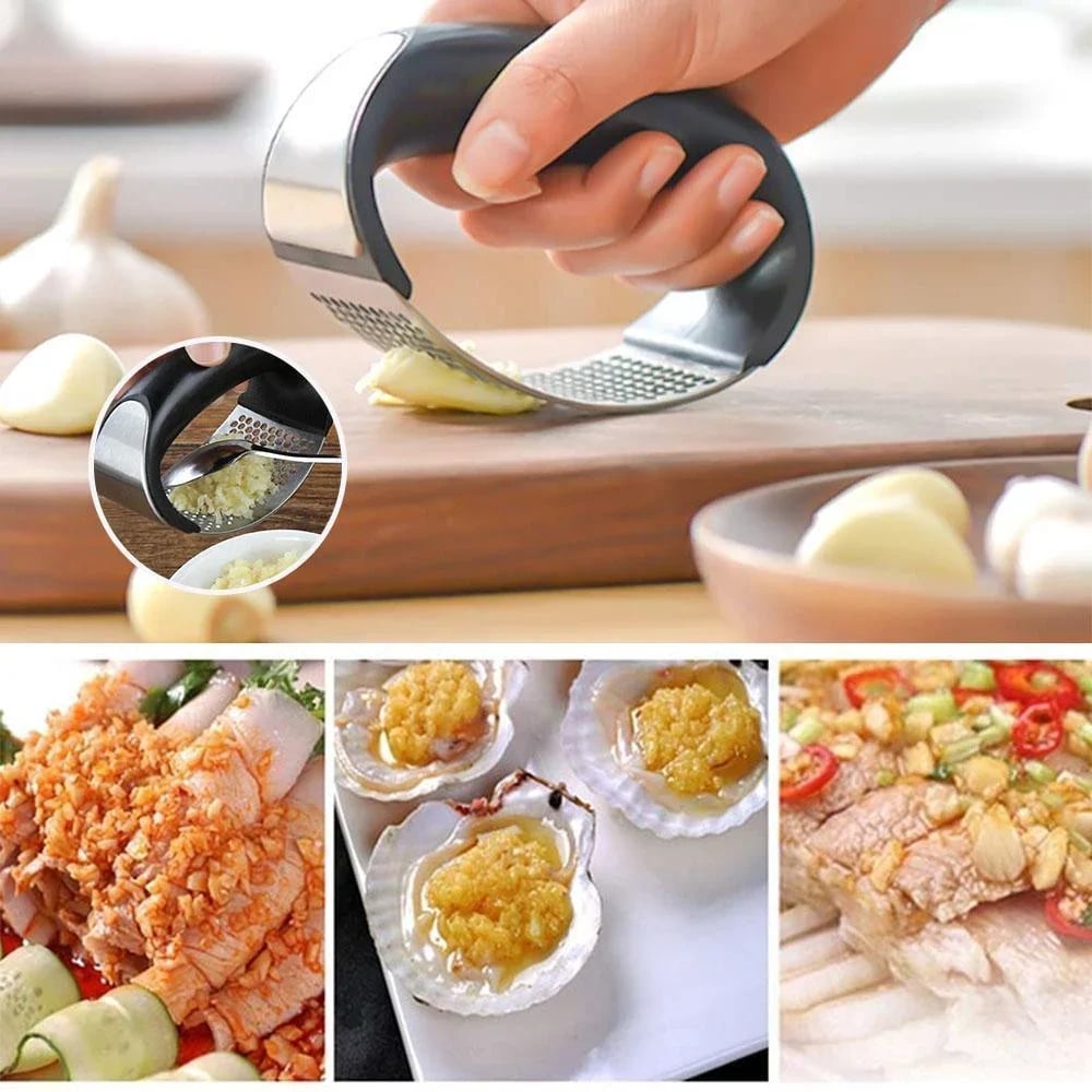 🔥Premium Stainless Steel Garlic Press