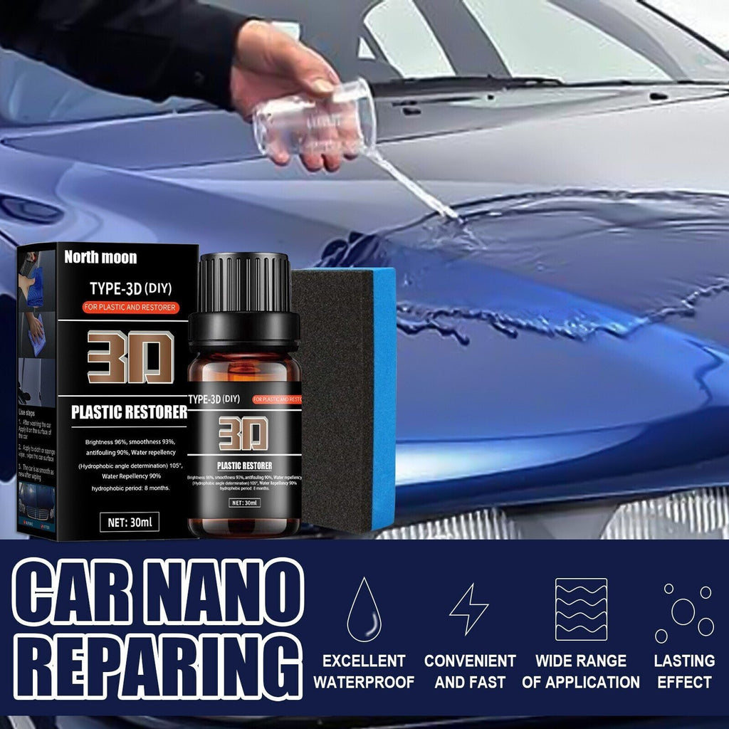 🔥9H NANO Car Plastic Plating Refurbishing Agent