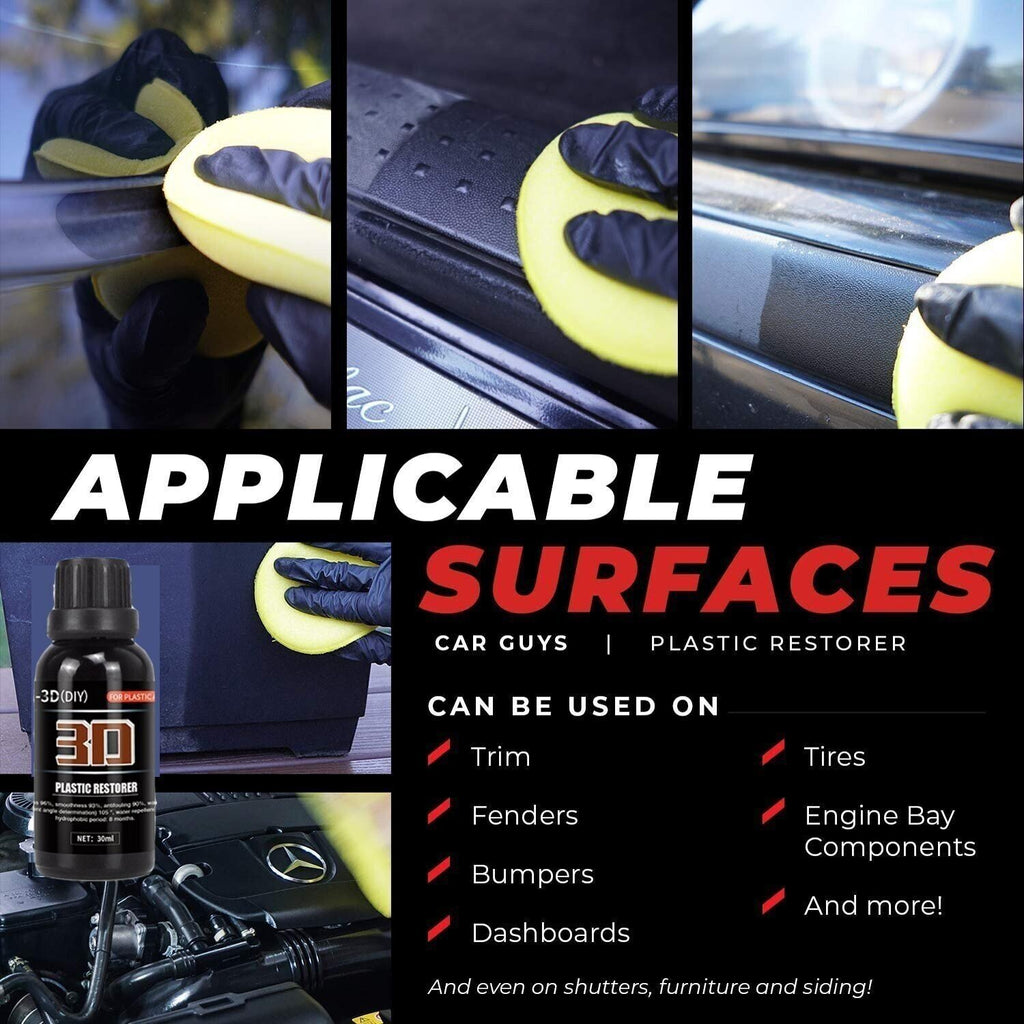 🔥9H NANO Car Plastic Plating Refurbishing Agent