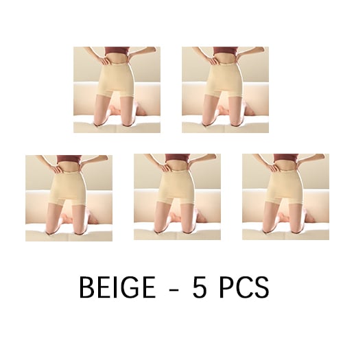 🔥Hot Sale🔥Double-layer Front CrotchIce Silk Safety Shorts