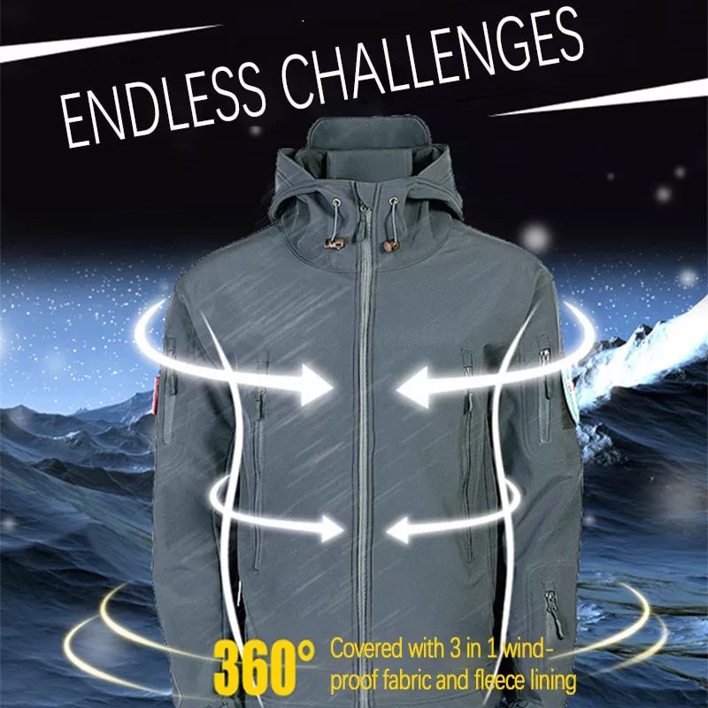 🔥Men's Windproof Waterproof Jacket