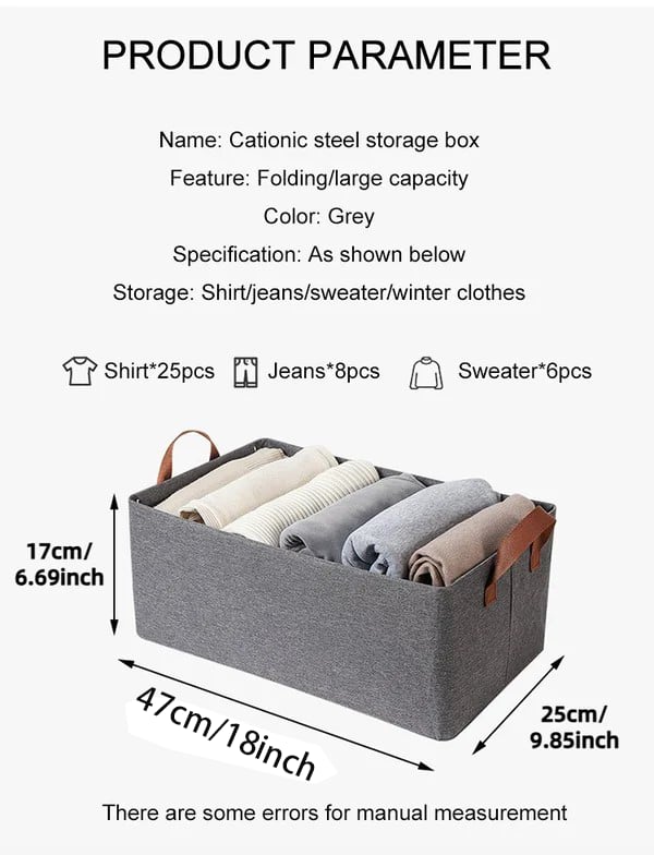 BUY MORE GET MORE FREE🎁Cation Multi-functional Folding Wardrobe