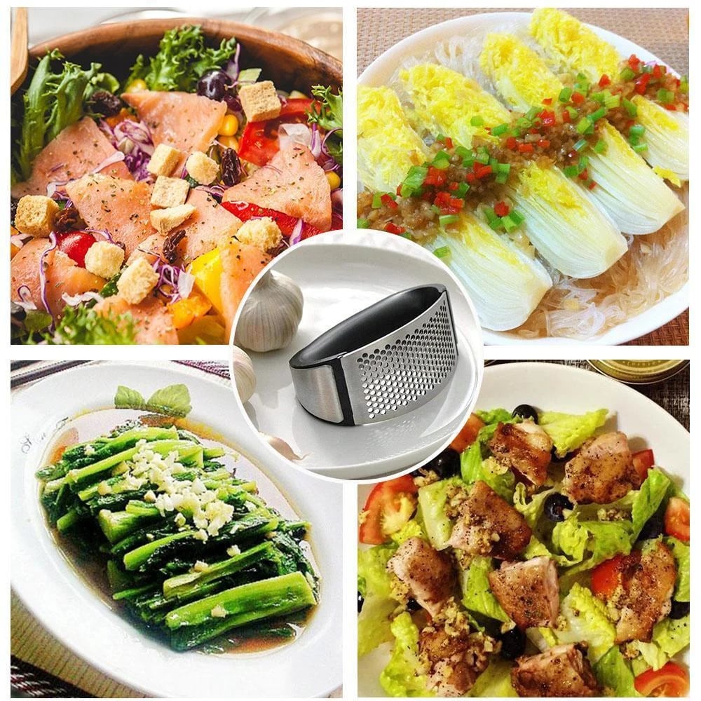 🔥Premium Stainless Steel Garlic Press
