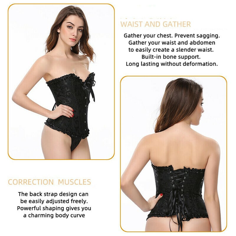 😍BUY 2 FREE SHIPPING🔥VICTORIAN PUSH UP CORSET