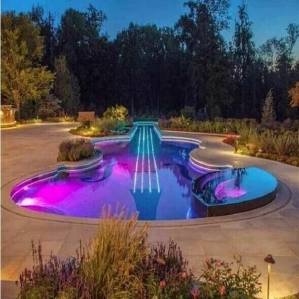 Submersible LED Pool Lights (RF Remote Control )