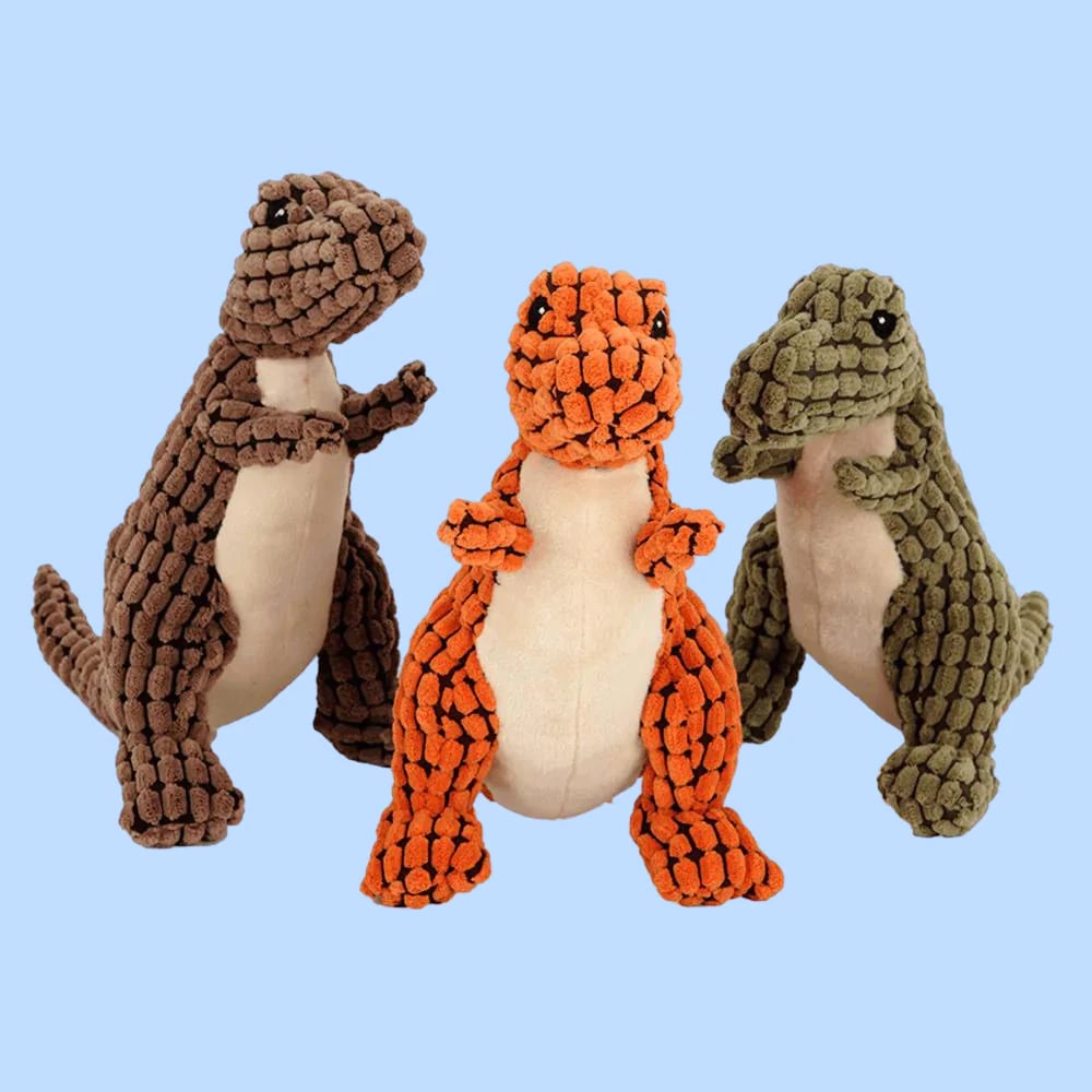Indestructible Robust Dino - Dog Toy 2.0 Upgraded Version