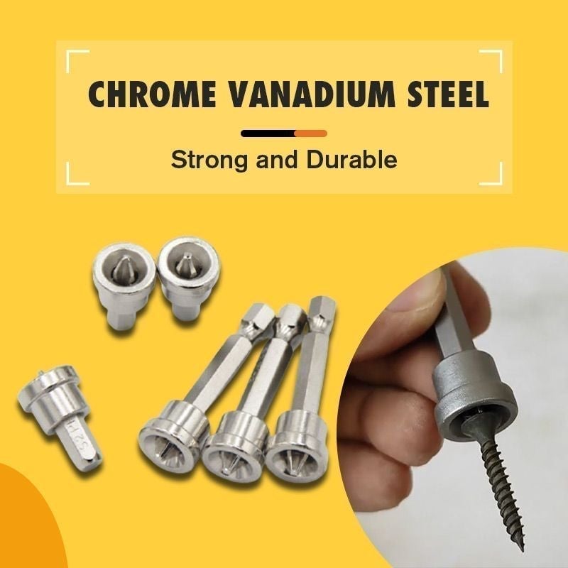 (🎅HOT SALE NOW-49% OFF) Magnetic Collar Positioning Screwdriver Bits (5PCS/SET)