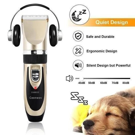 🐶Noise-Free Design Horse Pet Hair Clipper🐎