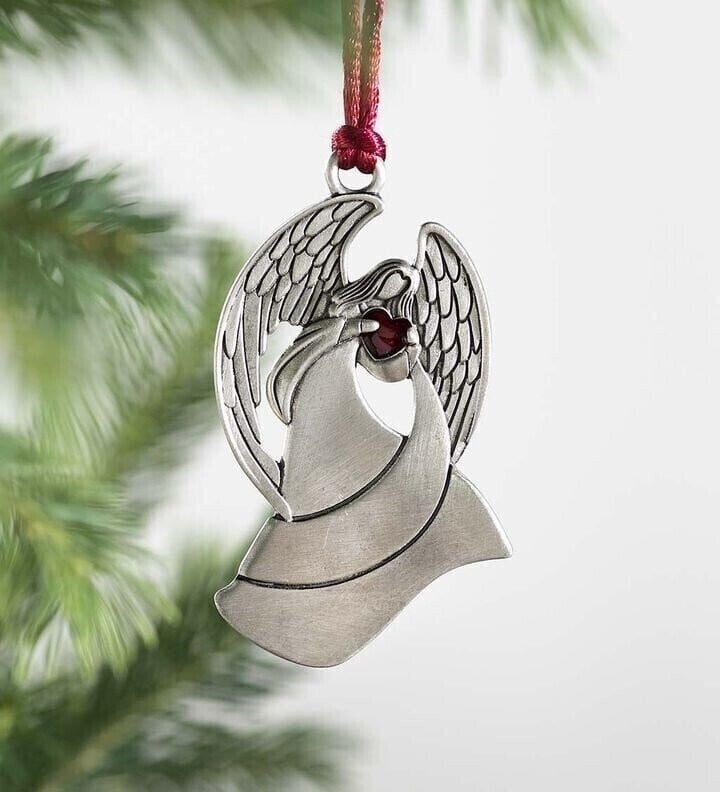 🎄SOLID PEWTER CHRISTMAS TREE ORNAMENT